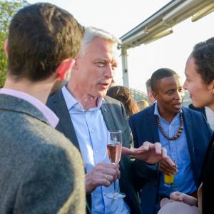 Welcome reception at "Rheinterrassen", UFI Europakonferenz KÃ¶ln